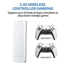 Load image into Gallery viewer, M15 Game Stick Mini TV Handheld Game Console Wireless Gamepads Video Game 128G 30000+ Retro Game HD Output Two-player for PS1 Et