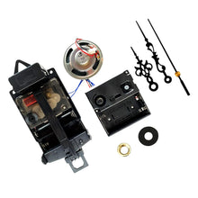 Load image into Gallery viewer, Pendulum Clock Movement with Music Chime Box Horn Pendulum Clock Accessories Melody Mechanism Clock Set for DIY Home Improvement