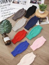 Load image into Gallery viewer, Sales Genuine Fine Sheep Wool Cozy Mitt Exposed Finger Women's Winter Autumn Knitted Fingerless Work Gloves Wrist Mittens Driver