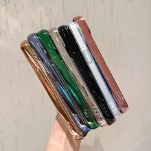 Load image into Gallery viewer, Transparent Card Holder Wallet Case For iPhone 13 11 12 14 Pro Max 14 Plus Photo Pocket Shockproof Silicone Cover Wallet Case Card Slot Ultra Glossy Slim Clear Case