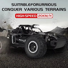 Load image into Gallery viewer, 1:16 RC Drift Racing Car - High-Speed Off-Road Alloy Truck with LED Lights, 20KM/H, 2.4G Radio Control for Kids & Adults