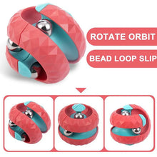 Load image into Gallery viewer, Orbit Ball Fidget Toy – Spinning Cube Stress Relief Puzzle for Kids & Adults