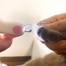 Load image into Gallery viewer, LED Pet Nail Clipper – Cat & Dog Claw Trimmer with Safety Lock