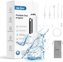 Load image into Gallery viewer, SEJOY Water Flosser for Teeth Irrigator Teeth Whitening Tool Portable Water Pick Personal Care Appliances Dental Teeth Cleaner