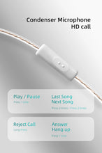 Load image into Gallery viewer, KZ EDX pro In-ear type Earphones Stereo DJ Hi-Fi Bass HIFI Microphone Earplugs Cable speakers reduce noise and detachable cables