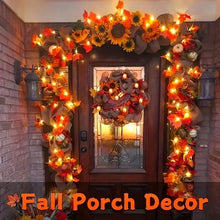 Load image into Gallery viewer, 10/20 LED Maple Leaf String Lights – Battery Powered Fairy Lights for Home & Outdoor Decor