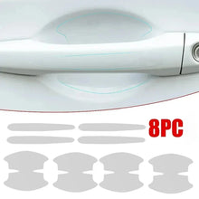 Load image into Gallery viewer, 8pcs/set of door handle stickers, scratch-resistant handles, bowl stickers, decorative films, car protective equipment