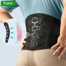 Load image into Gallery viewer, Adjustable Back Brace for Lower Back Pain Relief – Lumbar Support Belt for Sciatica, Herniated Disc & Scoliosis