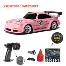 Load image into Gallery viewer, Upgraded Gyro 1/43 RC Drifting Car Racing RTR 4WD High Speed Radio Control Model 2.4G Drift Race Vehicle Mini Gifts