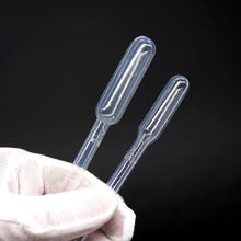 Load image into Gallery viewer, 100PCS 0.2 /0.5 /1 /2 /3 /5 /10mL Laboratory Pipette Plastic Disposable Graduated Container Liquid Dropper Equipment Straw