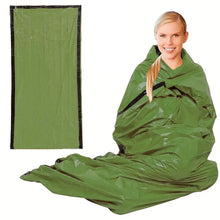 Load image into Gallery viewer, Portable Waterproof Emergency Survival Sleeping Bag Outdoor Edc Camping Gear Thermal Sack First Aid Rescue Kit Mylar Blanket