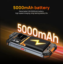 Load image into Gallery viewer, UNIWA W888 ATEX Explosion IP68 Rugged Andriod 11 Smartphone Octa Core 4GB+64GB 6.3Inch HD/FHD Screen 4G Mobile Phone 5000mAh NFC