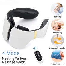 Load image into Gallery viewer, 6 Heads Smart Neck Massage Instrument Shoulder Neck Massage Cervical Vertebra Health Care Vibrator Heating Relieve Muscle Gift