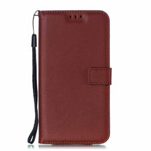 Load image into Gallery viewer, Solid Color Leather Wallet Case For iPhone 14 XS MAX 11 Pro 12 mini 13 Flip Cover Card Slot Mobile Phone Case Wallet Mobile Phone Case Leather Flip Case Wallet Colorful Protective Case
