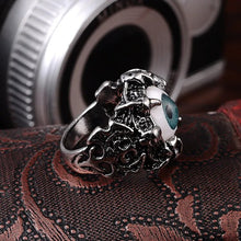 Load image into Gallery viewer, Unisex Women's Men's Punk Eyes Claw Biker Gothic Fashion Ring Size 8 9 10 11 J026