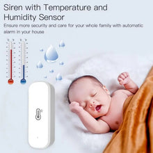 Load image into Gallery viewer, Tuya WiFi/Zigbee Smart Temperature Humidity Sensor SmartLife Smart Home APP Control Thermometer For Alexa Google Assistant