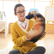 Load image into Gallery viewer, 50cm 3D Dog Plush Toy – Lifelike Stuffed Animal Pillow Gift