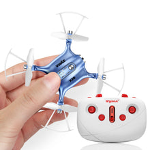 Load image into Gallery viewer, SYMA X20 Mini Drones for Kids RC Dron Helicopter Toy, Indoor Small Flying Pocket Quadcopters Remote Control Toys