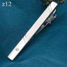Load image into Gallery viewer, New Metal Silver Color Tie Clip For Men Wedding Necktie Tie Clasp Clip Tie Clips for Men Tie Bar Clip Regular Ties Necktie Wedding Business Tie Pin Clips Gentleman Ties Bar Elegant Men's Accessories