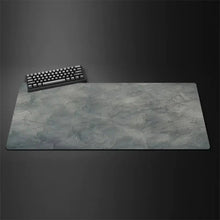 Load image into Gallery viewer, Gray XXL Gaming Mouse Pad – Extended Non-Slip Desk Mat with Overlocked Edges for Keyboard & Computer Setup