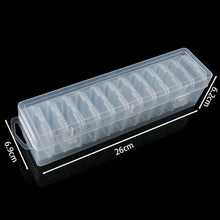 Load image into Gallery viewer, Clear Bead Organizer Box – Plastic Storage Containers