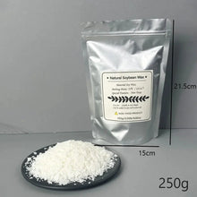 Load image into Gallery viewer, Pure Soy & Paraffin Wax for Candle Making – 250g/500g/1kg Natural Wax Material for DIY Handmade Aromatherapy & Craft Candles