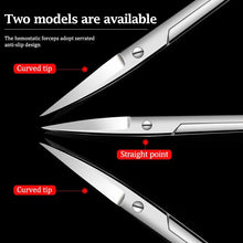 Load image into Gallery viewer, Stainless Steel Veterinary Surgical Scissors, Vet Medical 14Cm 16Cm 18Cm Straight Curved Tip Scissors Pet Animals Surgical Tool