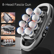 Load image into Gallery viewer, High-Power 16 Head Percussion Massage Gun - 48kg Deep Tissue Relief for Athletes & Fitness Enthusiasts Body Massager