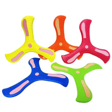 Load image into Gallery viewer, Soft Three-Leaf Boomerang Toy for Kids & Adults – Safe Outdoor Flying Game