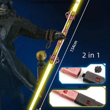 Load image into Gallery viewer, Children’s Lightsaber Toy – 2-in-1 RGB Flash Sword for Kids
