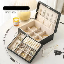 Load image into Gallery viewer, Jewelry Storage Box – Necklace & Earrings Organizer for Gifts