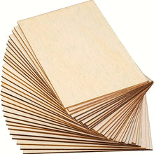 Load image into Gallery viewer, Unfinished Wood Sheets for Crafts - 6x4in/15x10cm (4/8/15 Pcs) | DIY Arts & Projects