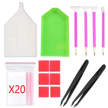 Load image into Gallery viewer, Diamond Painting Tools Set - Embroidery Box with Multi-Size Pens for DIY Art and Crafts