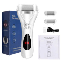 Load image into Gallery viewer, Electric Foot File Grinder Dead Dry Skin Callus Remover Rechargeable Feet Pedicure Tool Foot Care Tools for Hard Cracked Clean01