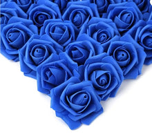 Load image into Gallery viewer, 10/20/50Pcs Artificial Foam Rose Flowers PE Fake Flower for Home Room Dceor Wedding Party Halloween Thanksgiving Christmas Decor