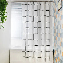 Load image into Gallery viewer, Patterned Waterproof Shower Curtain – PEVA Bathroom Partition & Decor