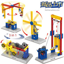 Load image into Gallery viewer, Kazi Building Blocks Gear Mechanical Power Group Robot Teaching Aids Science and Education Small Particle Assembly Toy Boys Gift