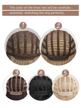 Load image into Gallery viewer, Short Natural Curly Hair For Male Young Men Heat Resistant Fiber Synthetic Wigs