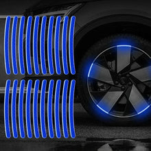Load image into Gallery viewer, Car Wheel Hub Reflective Stripes - Safety Tire Warning Stickers for Night Driving