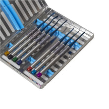 Load image into Gallery viewer, Dental Sterilization Tray Case Box Holder Autoclave Sterilizer Teaching Instruments Dental Cassette File Burs Disinfection Tray