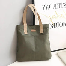 Load image into Gallery viewer, Women’s Canvas Tote Bag – Large Capacity Sewing Thread Handbag