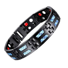Load image into Gallery viewer, Titanium Magnetic Bracelet Titanium Magnetic Luxury Slimming Bracelet Therapy Healthcare Jewelry Men Bangle Health Bracelets