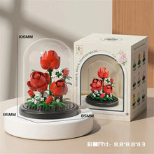 Load image into Gallery viewer, Eternal Flower Bouquet Bonsai Potted Plant Micro Building Blocks Model Home Decoration Puzzle Toys Kids Birthday Christmas Gifts