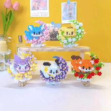 Load image into Gallery viewer, Mini Dog Cat panda raccoon Cute Pet Small Building Block Model Series Ornaments Children's Toy Christmas Birthday Gifts for Kids