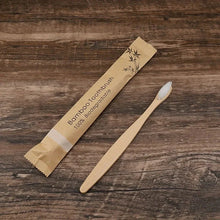 Load image into Gallery viewer, 30pcs ECO Friendly Toothbrush Bamboo Toothbrushes Resuable Portable Adult Wooden Soft Tooth Brush For Home Travel Hotel