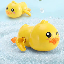 Load image into Gallery viewer, Baby bath toys for children water play small yellow duck swimming baby kids play with water duckling small turtle boys and girls