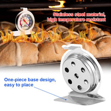 Load image into Gallery viewer, Oven Thermometer Stainless Steel Mini Dial Stand Up Temperature Gauge Food Meat Bread Household BBQ Thermometer Kitchen Tools