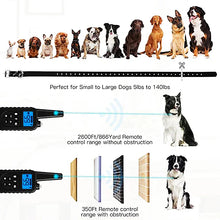 Load image into Gallery viewer, VIP Electric Dog Training Collar Waterproof Dog Bark Collar Pet With Remote Control Rechargeable Anti Barking Device Equipment
