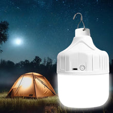 Load image into Gallery viewer, Portable USB Rechargeable LED Camping Light Multifunctional Outdoor Emergency Hanging Tent Lamp Hiking Picnics Night Lighting