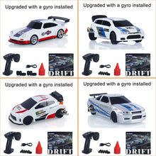 Load image into Gallery viewer, New RC Drift Car Upgraded Gyro 1/43 Racing RTR 4WD Four-wheel Drive High Speed Radio Control Model 2.4g Drift Race Car Mini Gift